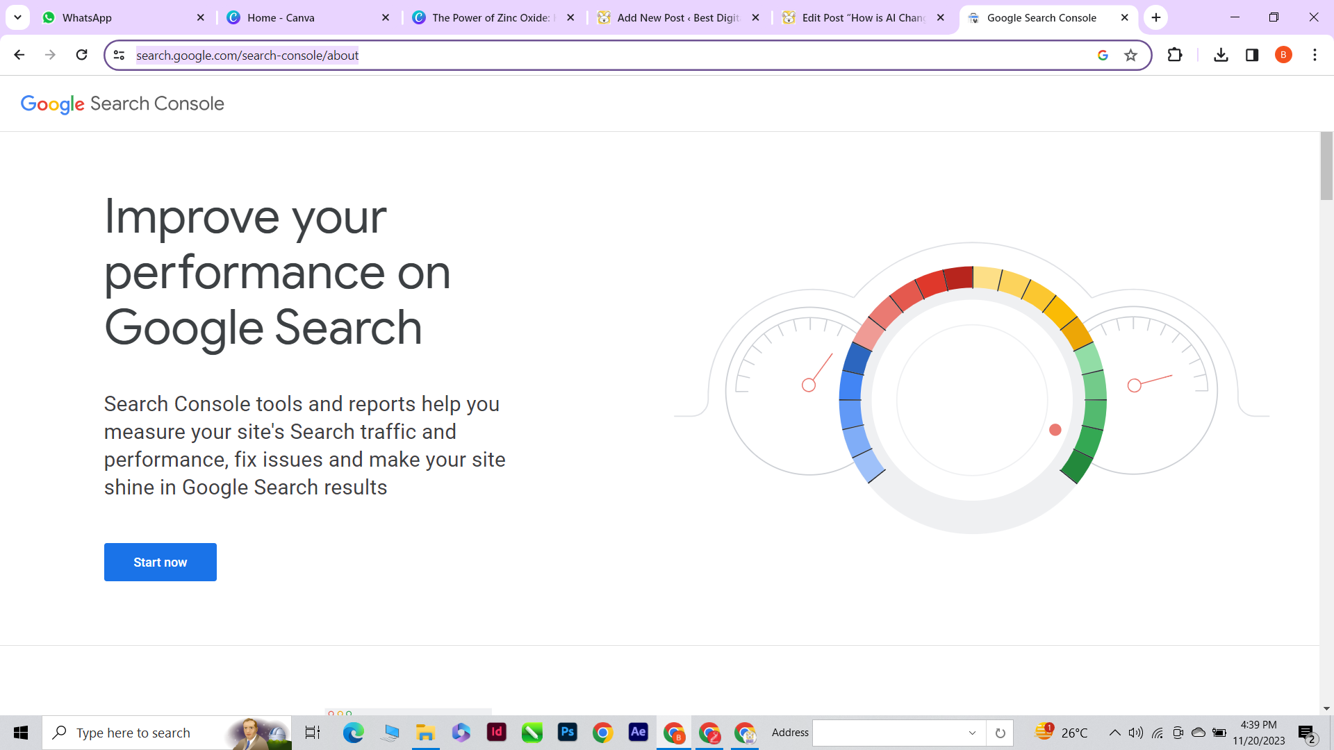 Google search console