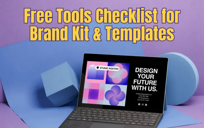 Free Tools Checklist for Brand Kit & Templates